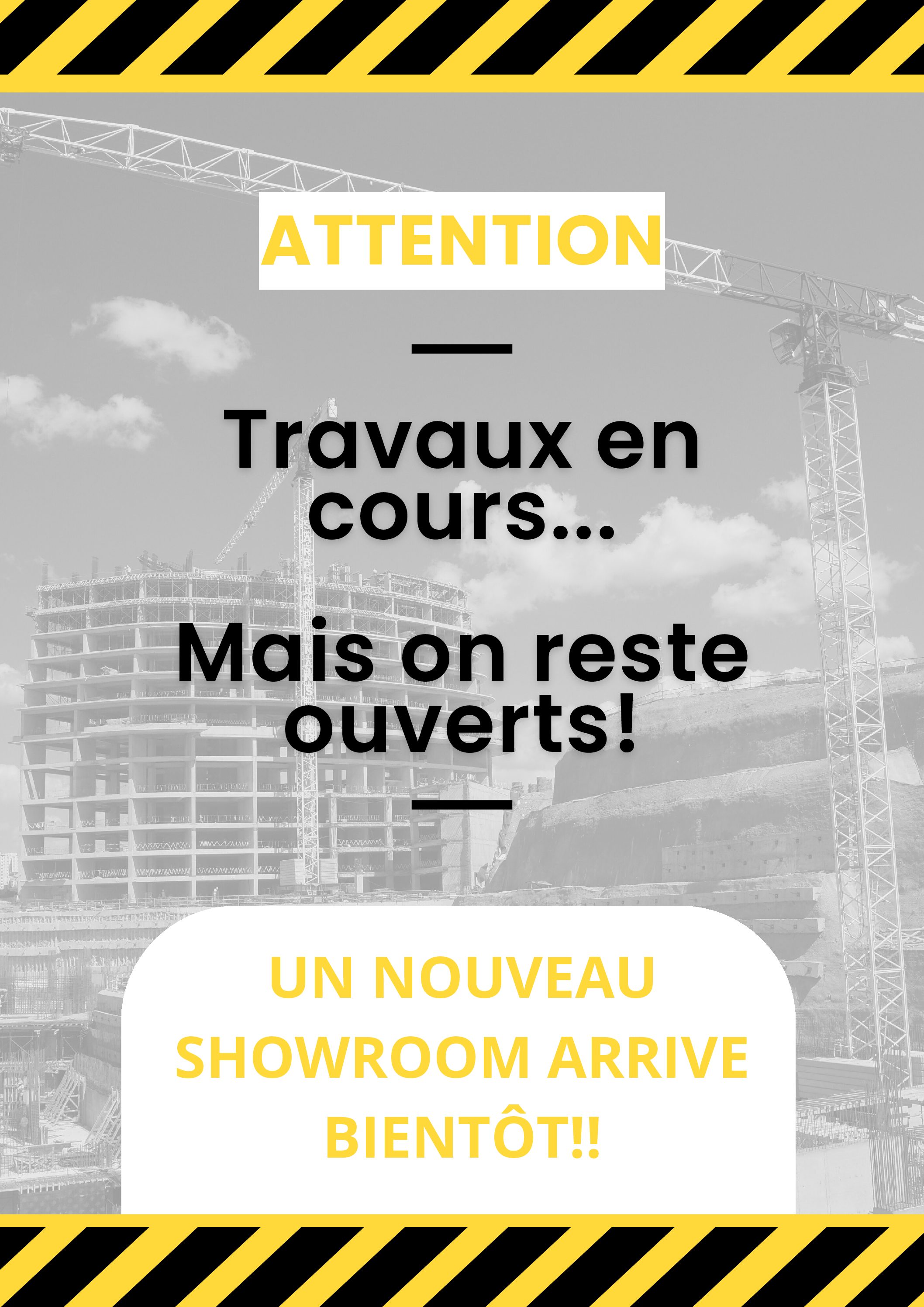 Votre Showroom fait peau neuve!!